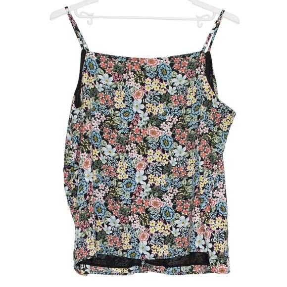 Loft Tank Top Boho Cottagecore Garden Party Minimalist Hippie Floral Button 26 - Picture 8 of 8